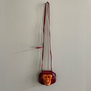 CHINESE HANDMADE LUCK-MONKEY KIDS PURSE